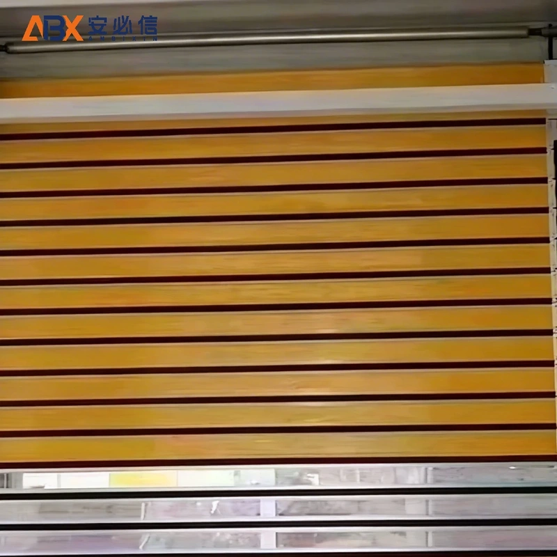 金华铝质快速门